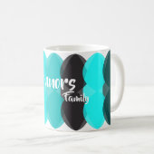 家族の家の暖かい贈り物 コーヒーマグカップ (正面右)