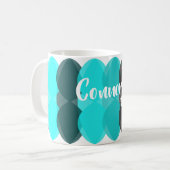 家族の家の暖かい贈り物 コーヒーマグカップ (正面左)