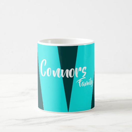 家族の家の暖かい贈り物 コーヒーマグカップ (中央)