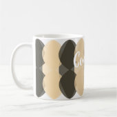 家族の家の暖かい贈り物 コーヒーマグカップ (左)