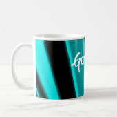 家族の家の暖かい贈り物 コーヒーマグカップ (左)