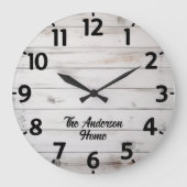 家族の家 ラージ壁時計 (正面)