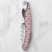 家族の年次ロブスター煮込みカスタムサマー パーティー ソムリエナイフ (正面)