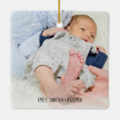 家族の引用文5写真名 セラミックオーナメント (裏面)