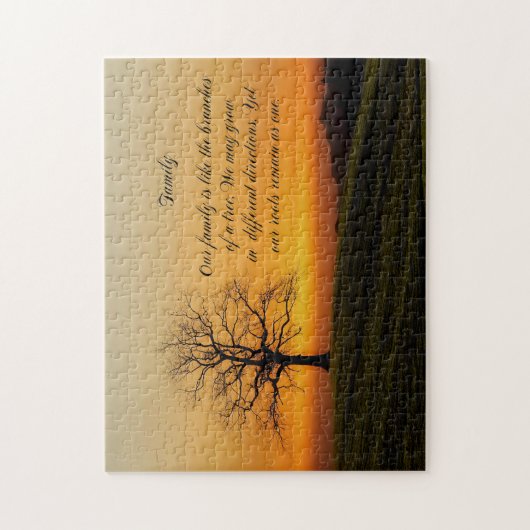 家族の引用文 ジグソーパズル (縦)