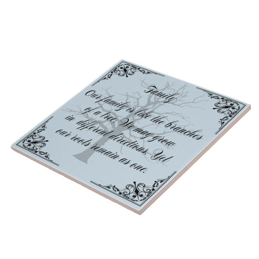 家族の引用文 タイル (側面)