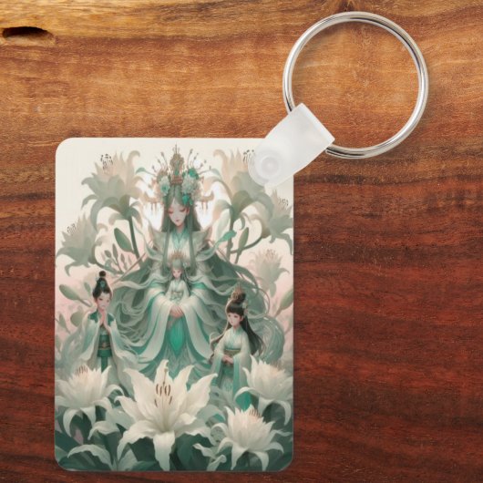 家族の思いやりのキーチェーン キーホルダー (裏面)