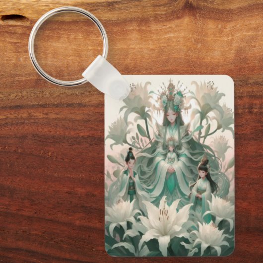 家族の思いやりのキーチェーン キーホルダー (正面)