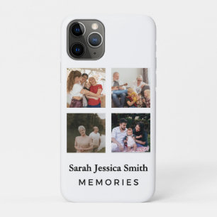 家族の思い出のマルチフォトコラージュ オーダーメイド iPhone 11 PROケース