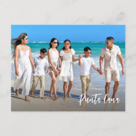 家族の思い出の写真をオリジナルデザインに ポストカード