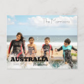 家族の思い出の写真 シーズンポストカード (正面)