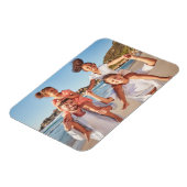 家族の思い出を飾るオリジナル写真マグネット マグネット (左側)