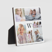 家族の思い出フォトコラージュ&モノグラム フォトプラーク (正面)
