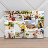 家族の思い出モダンシンプルの9画像コラージュ フォトブロック