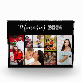 家族の思い出5フォトコラージュ黒フォトブロック フォトブロック