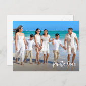 家族の思い出 フォト オーダーメイド トラベル メモリー ポストカード (正面/裏面)