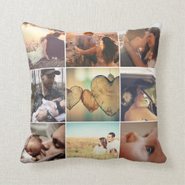 家族の思パーソナライズされたい出モザイク クッション