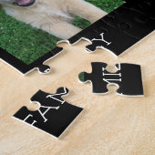 家族の恵み| 6つの写真のコラージュ ジグソーパズル (側面)