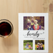 家族の愛が永遠に続く スイートな名言カリグラフィーコラージュ ジグソーパズル