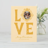 家族の愛ドードルフォトクリスマス シーズンカード (スタンド正面)