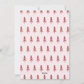 家族の愛ドードルフォトクリスマス シーズンカード (裏面)