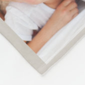 家族の愛10フォトコラージュタウペ フリースブランケット (角)