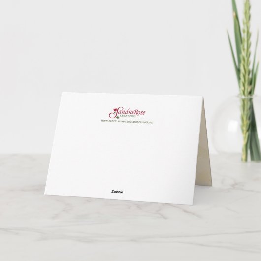 家族の感謝の贈り葉物 シーズンカード (裏面)