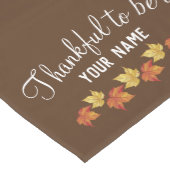 家族の感謝祭の装飾 ミディアムテーブルランナー (コーナー)