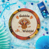 家族の感謝祭パーティープレート ペーパープレート (パーティー)