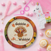 家族の感謝祭パーティープレート ペーパープレート (パーティー)