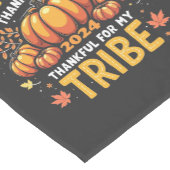 家族の感謝祭2024私の部族に感謝 ショートテーブルランナー (コーナー)