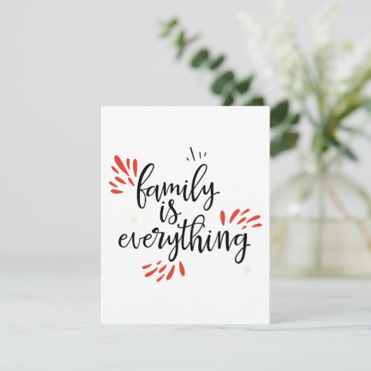 家族の懇親会がすべてだ サンキューカード (スタンド正面)