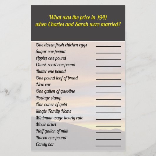 家族の懇親会が人を見つけ、どのような価格ゲーム チラシ (裏面)