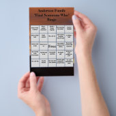 家族の懇親会が人を見つけ、どのような価格ゲーム チラシ (ハンドル)