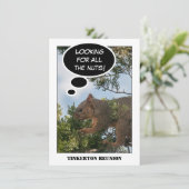 家族の懇親会リスがナッツを探している 招待状 (スタンド正面)