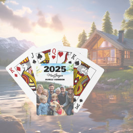 家族の懇親会写真 トランプ