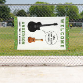 家族の懇親会歓迎 横断幕 (インサイチュ)