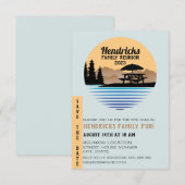 家族の懇親会 セーブザデート (正面/裏面)