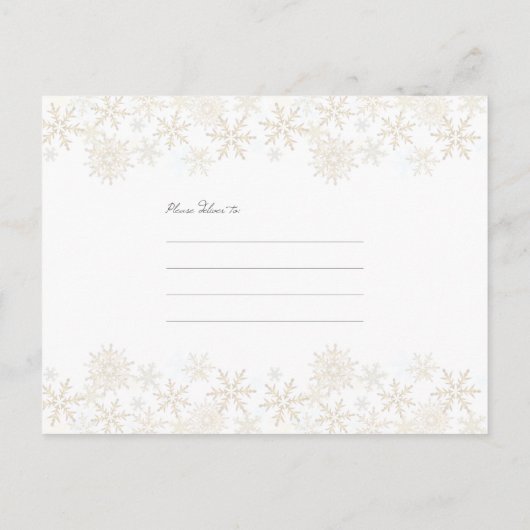 家族の数々のクリスマス写真はがき シーズンポストカード (裏面)