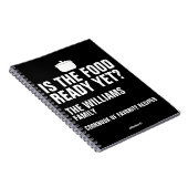 家族の料理のお気に入りのレシピ ノートブック (右側)