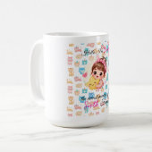 家族の新しい一員 ネコ柄 カスタム デザイン コーヒーマグカップ (正面左)