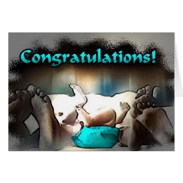 家族の新しい到着! (正面横)