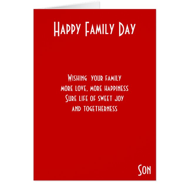 家族の日息子 (正面)