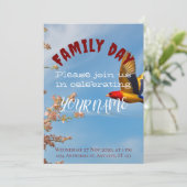 家族の日 招待状 (スタンド正面)