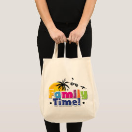 家族の時間 |を使って思い出を作る トートバッグ