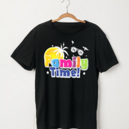 家族の時間 | 2024年に一緒に思い出を作る Tシャツ