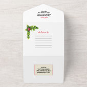 家族の最新情報🎄✨クリスマスフォト オールインワン招待状 (外側)