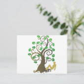 家族の木から落ちた ポストカード (スタンド正面)