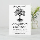 家族の木が家族を集める懇親会 招待状 (スタンド正面)