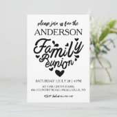 家族の木が家族を集める懇親会 招待状 (スタンド正面)